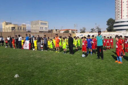 فستیوال مدارس فوتبال در سراب برگزار شد