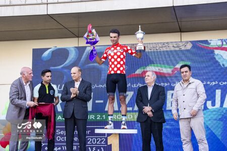 پایان تور بین المللی دوچرخه سواری ایران – آذربایجان